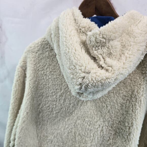 Chubbies Hoodie Mens Medium High Pile Pullover Sweatshirt Teddy Sherpa Snow Day - Picture 7 of 10